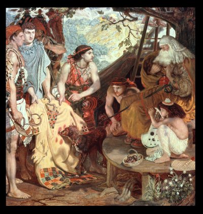 Jakob und Josephs Mantel, 1871 von Ford Madox Brown